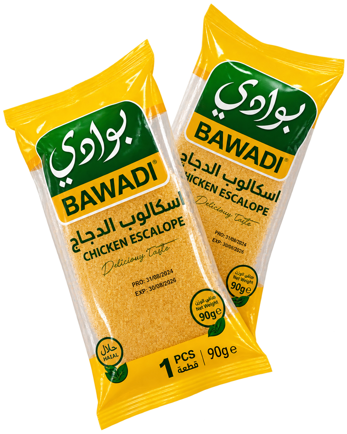 اسكالوب دجاج بوادي كيس زنة 80 غم